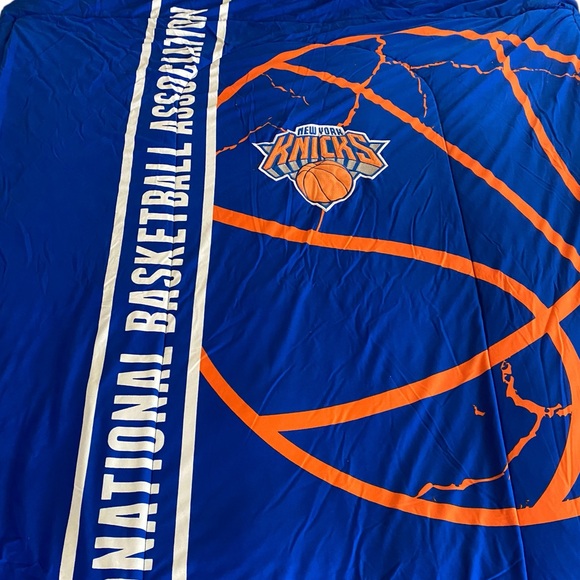 NBA New York Knicks Comforter Blanket 76” x 86” Playoffs Home Decor NY Knicks - Picture 3 of 10